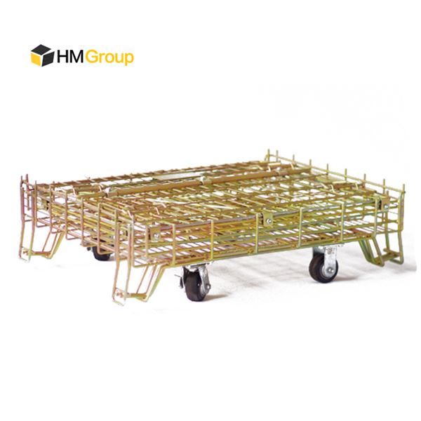 folding wire container
